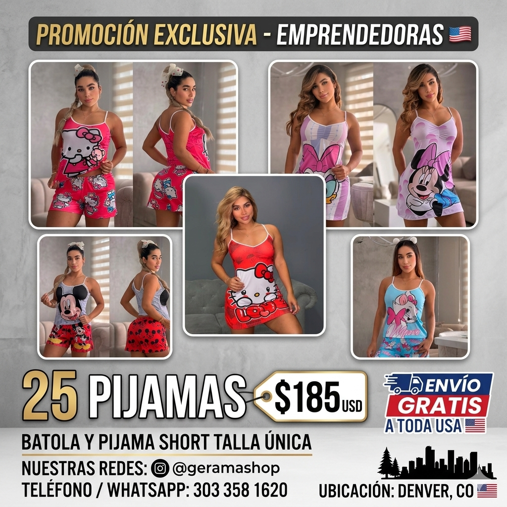 Combo Pijamas Surtidas